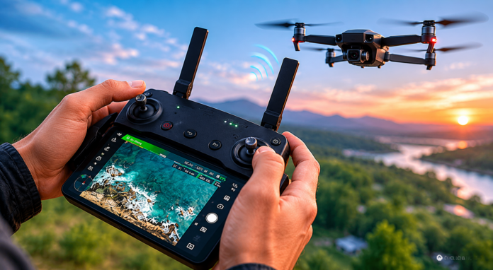 how drone controller work
