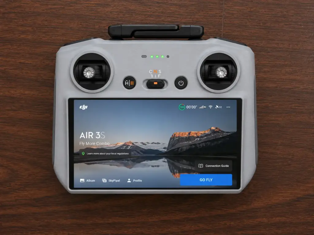 DJI Air 3S reviews: DJI RC 2 remote controller