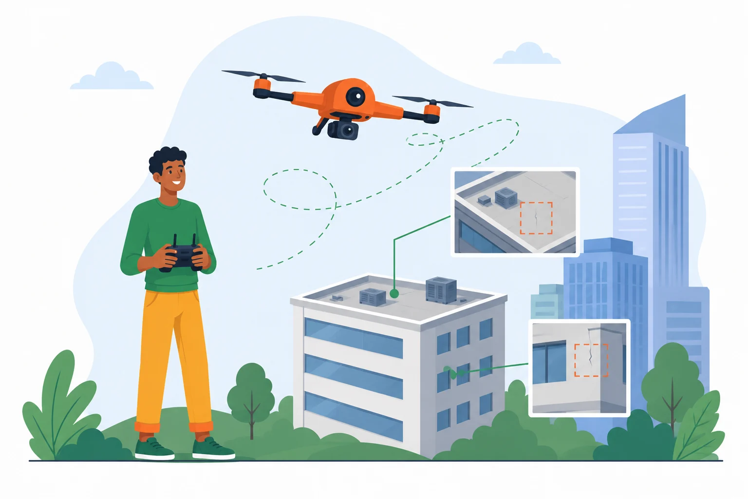 AerialGO Roof and Building Aerial Visual Inspection Service AerialGO Roof and Building Aerial Visual Inspection Service