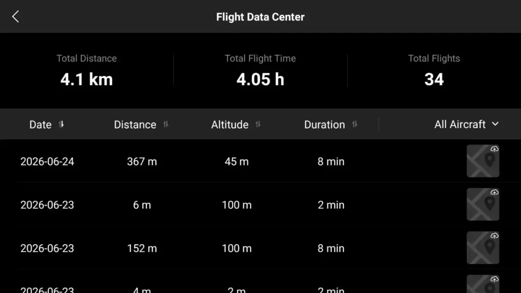 check if dji drone is original flight data