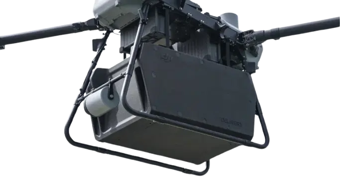 Drone Payloads: DJI FlyCart 30 Cargo system