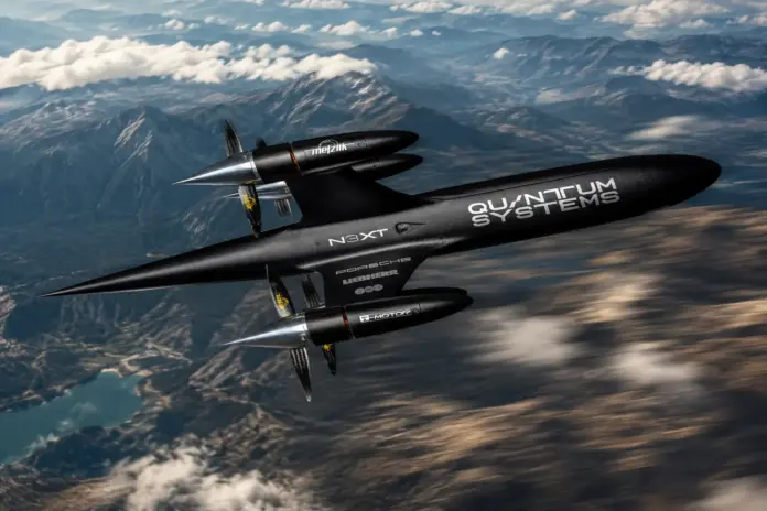World's fastest electric drone: Quantum Systems