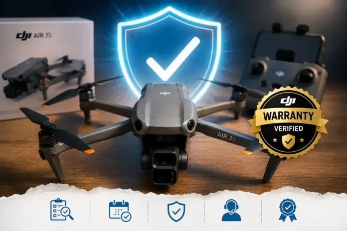 check dji drone warranty check