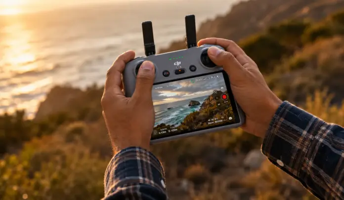 how to hold drone controller dji rc 2 by aerialgo how to hold drone controller dji rc 2